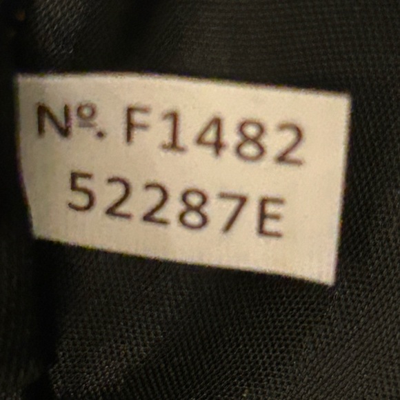 Coach Donnegal Double Zip Black and White Tweed Wristlet Approx. 8 x 4 - Picture 14 of 14